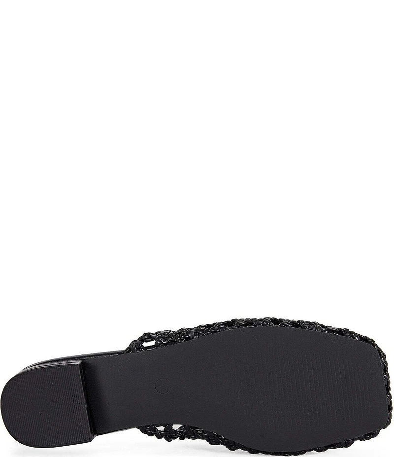 Azalea Wang Kismet Woven Mules