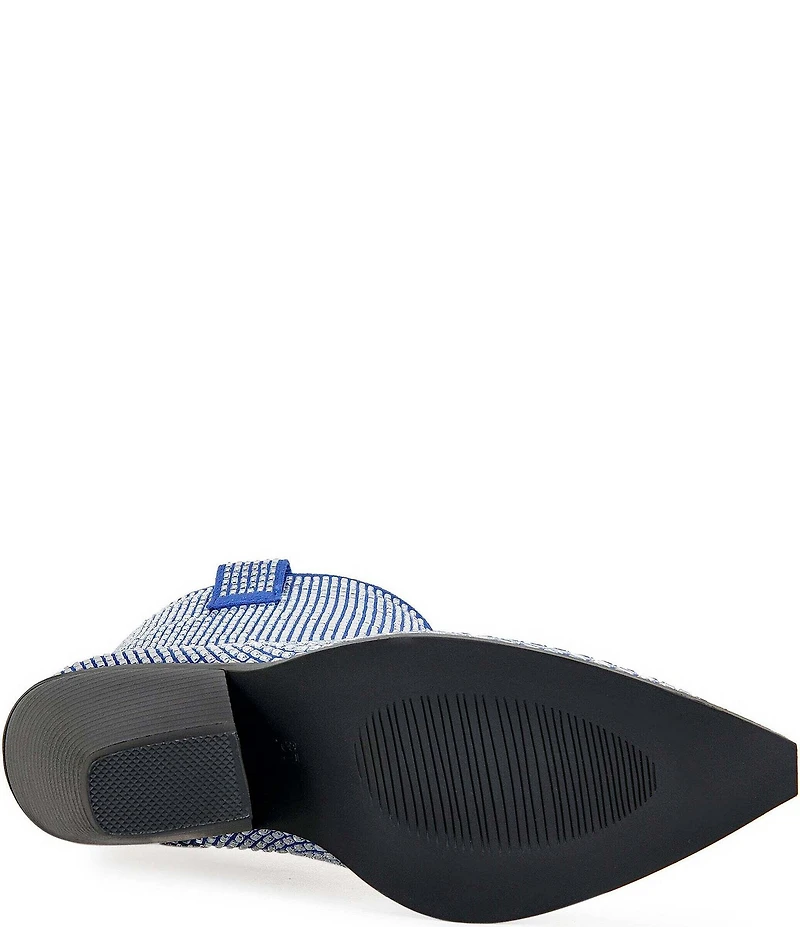 Azalea Wang Laetitia Rhinestone Western Booties