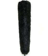 Azalea Wang Langleye Faux Fur Stiletto Over The Knee Boots