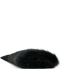 Azalea Wang Langleye Faux Fur Stiletto Over The Knee Boots