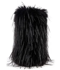 Azalea Wang Lenix Faux Fur Mid Calf Boots