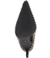 Azalea Wang Lis Rhinestone Tall Stiletto Boots