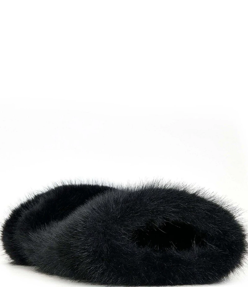 Azalea Wang Lisboa Faux Fur Fold Over Lug Sole Tall Boots