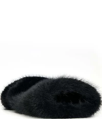 Azalea Wang Lisboa Faux Fur Fold Over Lug Sole Tall Boots