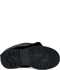 Azalea Wang Maitye Scrunched Overlay Platform Loafer Mules