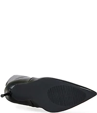 Azalea Wang Milandra Stretch Pointed Toe Stiletto Thigh High Boots