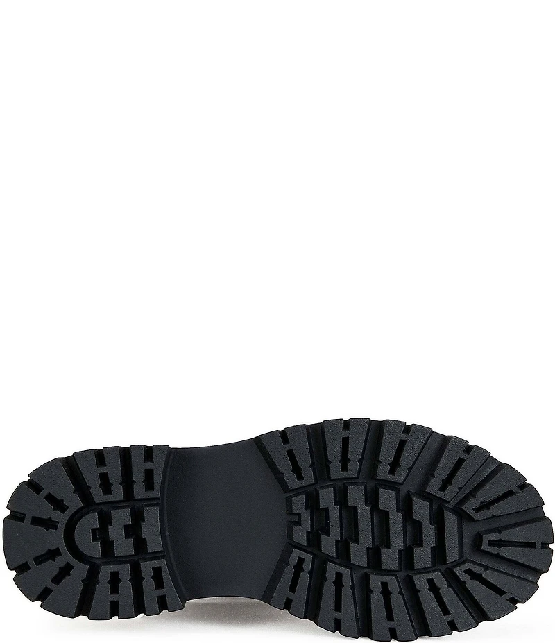 Azalea Wang Mohsen Dipped Shaft Zipper Moto Booties