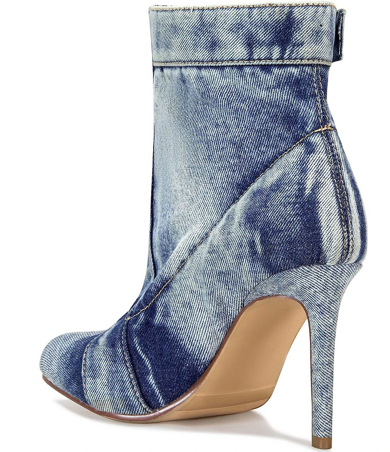 Azalea Wang Moriah Denim Booties