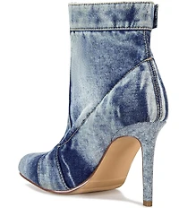 Azalea Wang Moriah Denim Booties