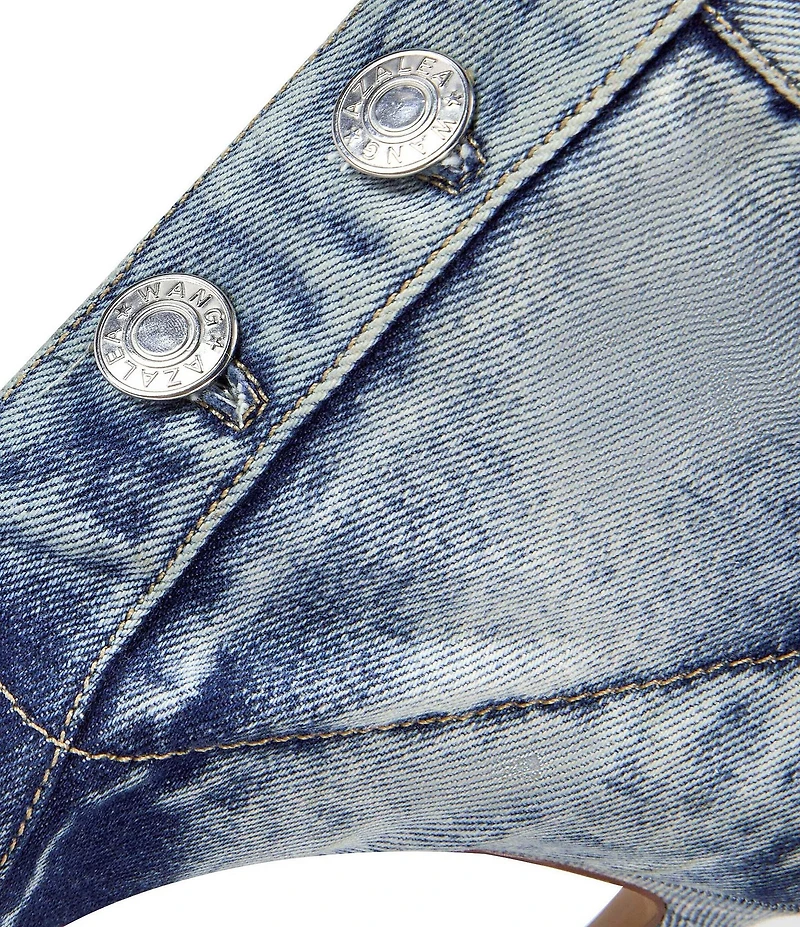 Azalea Wang Moriah Denim Booties