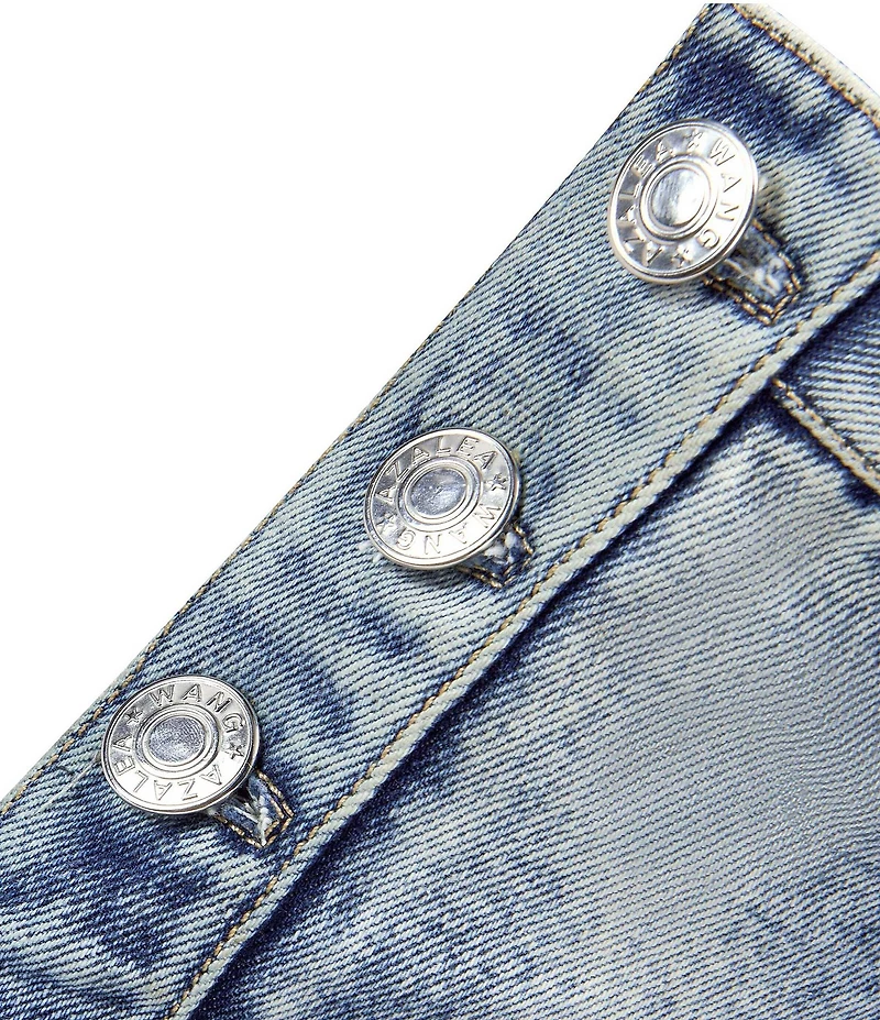 Azalea Wang Moriah Denim Booties