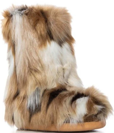 Azalea Wang Nadianna Faux Fur Booties
