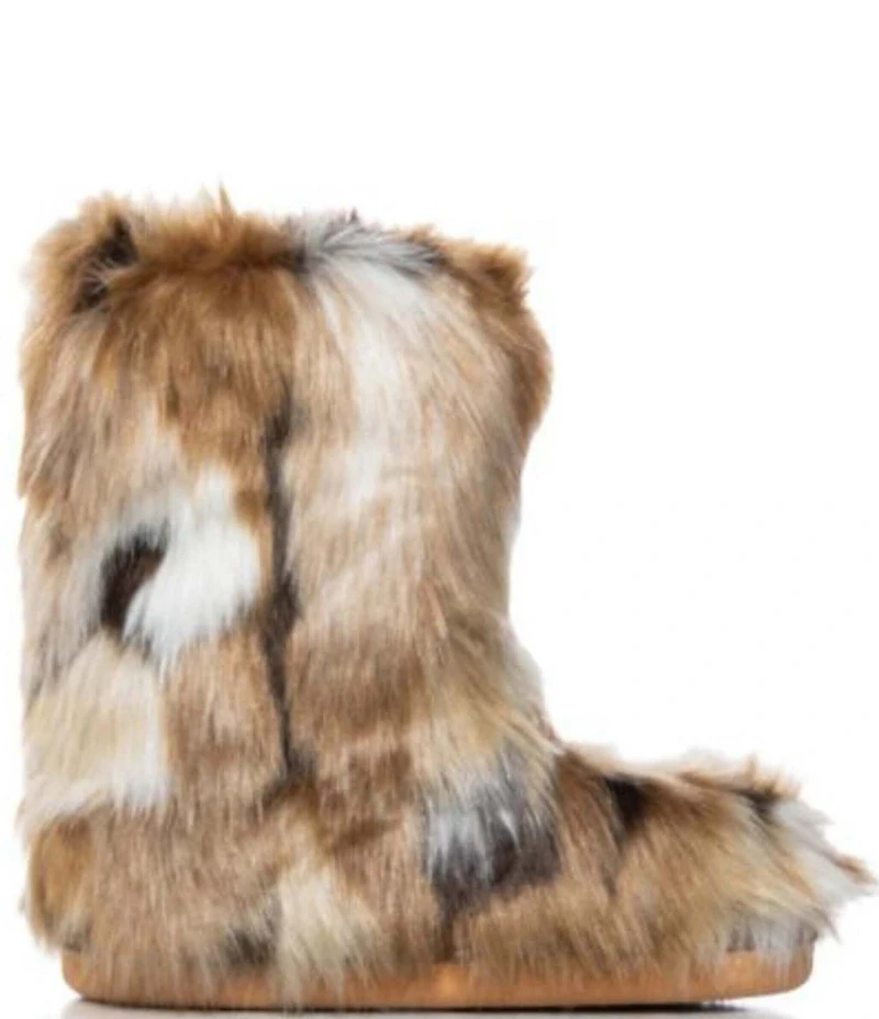 Azalea Wang Nadianna Faux Fur Booties