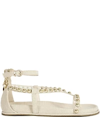 Azalea Wang Nautyca Studded Ankle Chain Sandals
