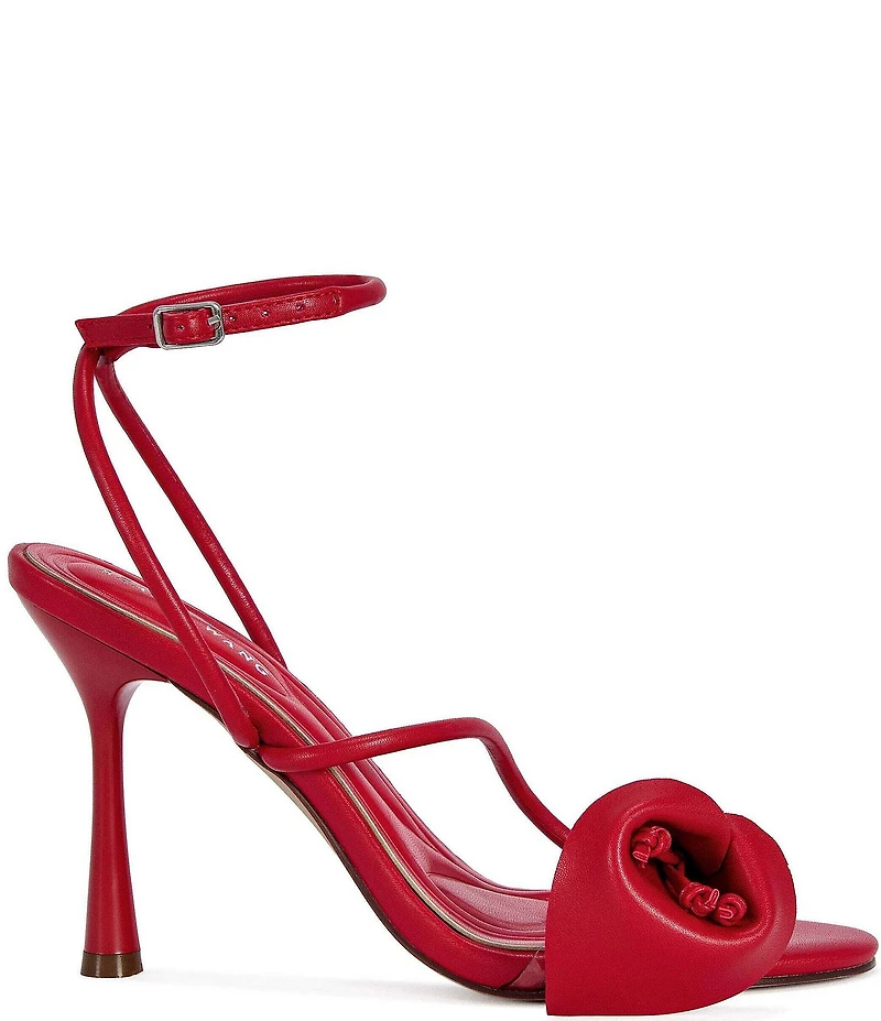 Azalea Wang Nilou Ankle Strap Calla Lily Dress Sandals