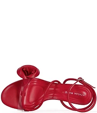 Azalea Wang Nilou Ankle Strap Calla Lily Dress Sandals