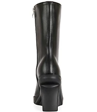 Azalea Wang Nolia Open Toe Offset Wedge Mid Shooties