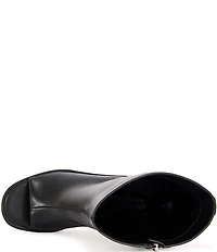 Azalea Wang Nolia Open Toe Offset Wedge Mid Shooties