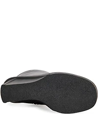 Azalea Wang Nolia Open Toe Offset Wedge Mid Shooties