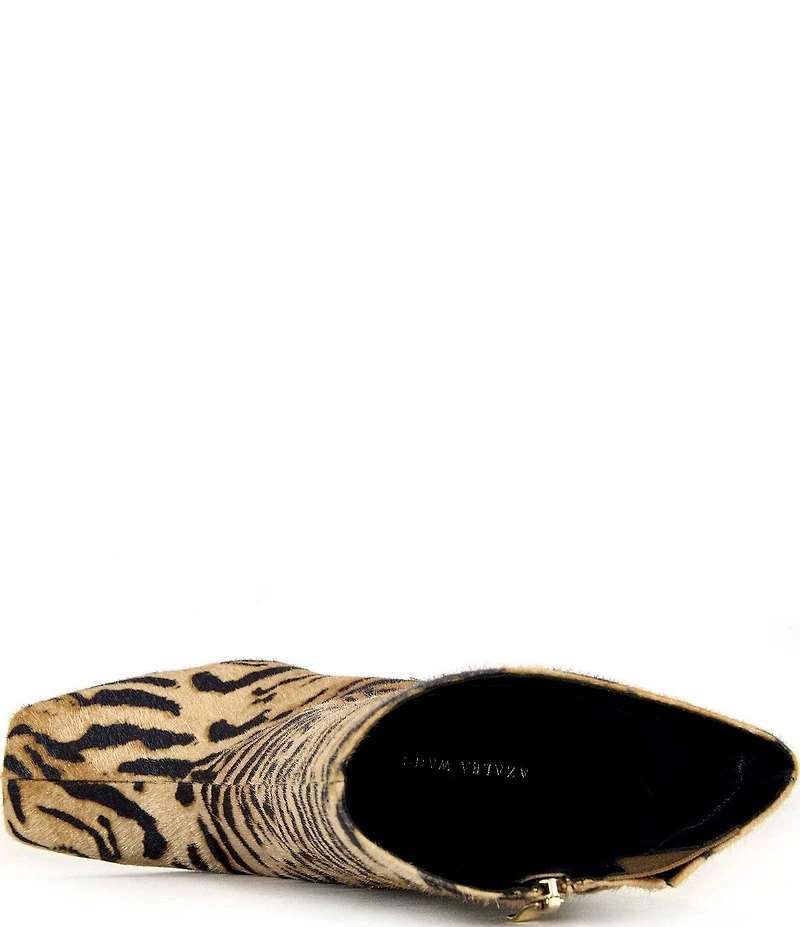 Azalea Wang Notebook Tiger Print Boots