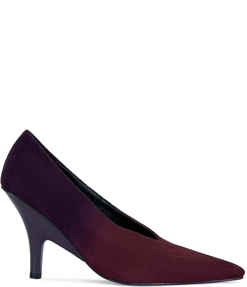 Azalea Wang Oceana Fabric Pointed Toe Pumps