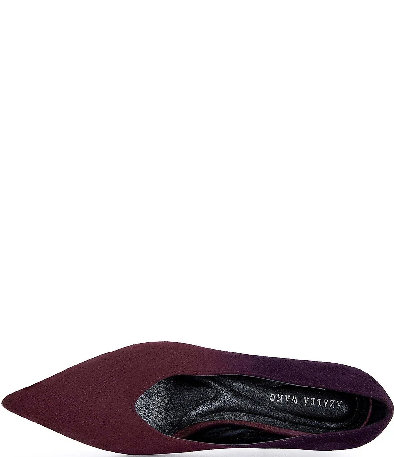 Azalea Wang Oceana Fabric Pointed Toe Pumps