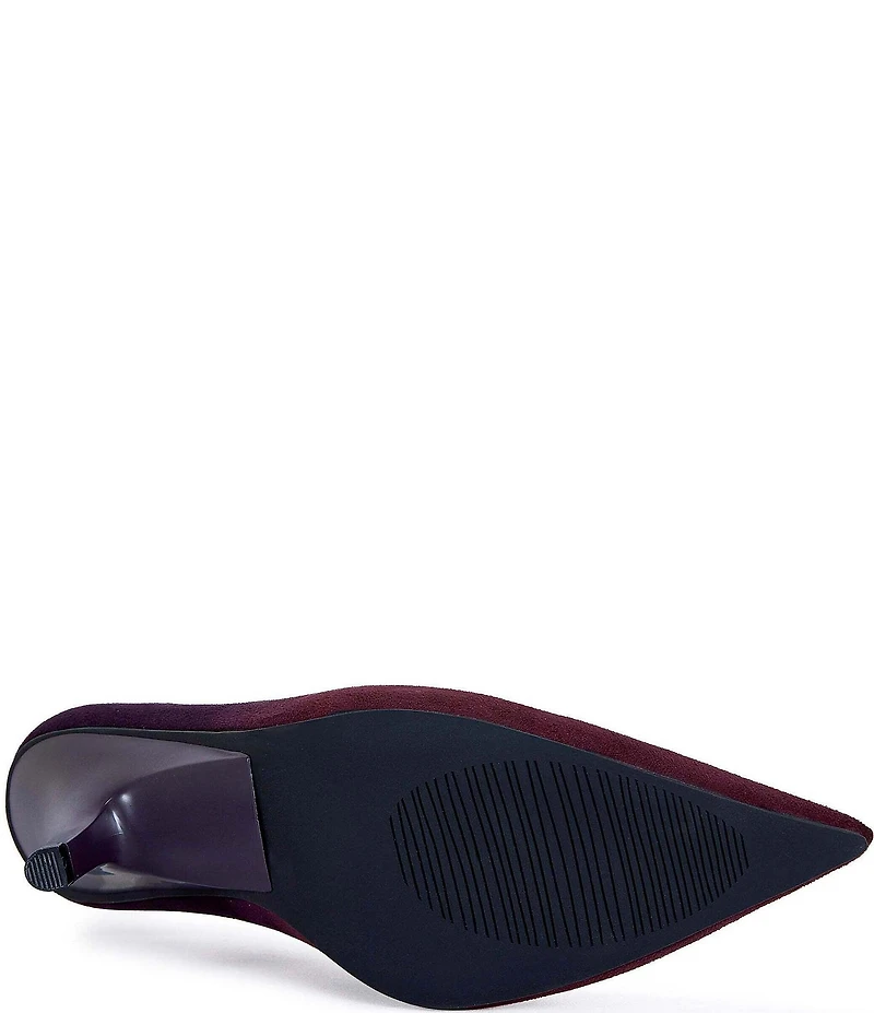 Azalea Wang Oceana Fabric Pointed Toe Pumps