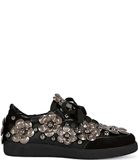 Azalea Wang Olov 3D Flower Ornament Sneakers