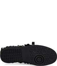 Azalea Wang Olov 3D Flower Ornament Sneakers