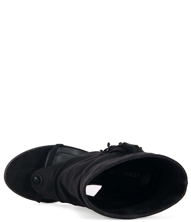 Azalea Wang Paco Fringed Sandal Booties