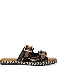 Azalea Wang Pacorro Espadrille Slide Sandals