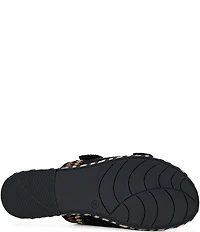 Azalea Wang Pacorro Espadrille Slide Sandals