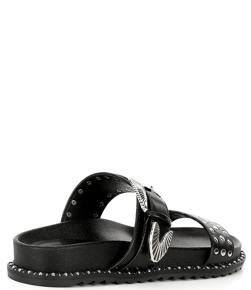 Azalea Wang Pallas Studded Slide Sandals