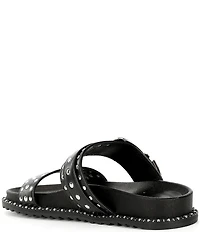 Azalea Wang Pallas Studded Slide Sandals