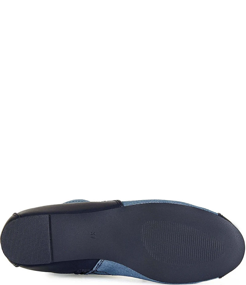 Azalea Wang Passer Denim Lace Up High Top Sneakers