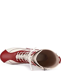 Azalea Wang Passer Sporty Lace Up Mid Boots