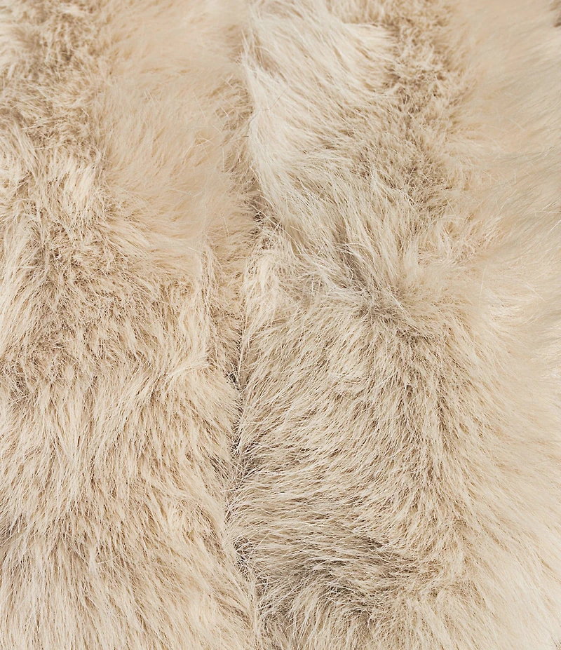 Azalea Wang Plus Size Jolene Faux Fur Hooded Filled Jacket