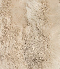 Azalea Wang Plus Size Jolene Faux Fur Hooded Filled Jacket