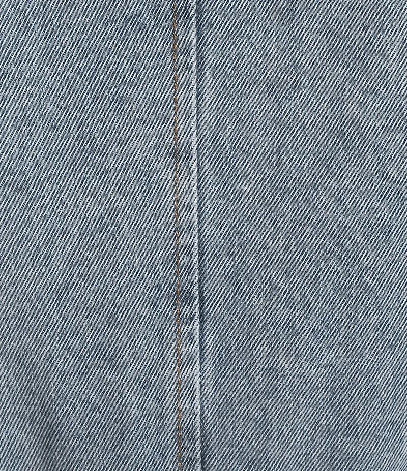 Azalea Wang Plus Size Kaya Denim Faux Fur Collared Trench Coat