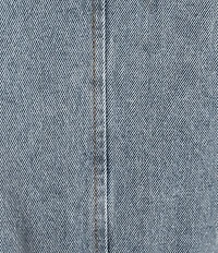 Azalea Wang Plus Size Kaya Denim Faux Fur Collared Trench Coat