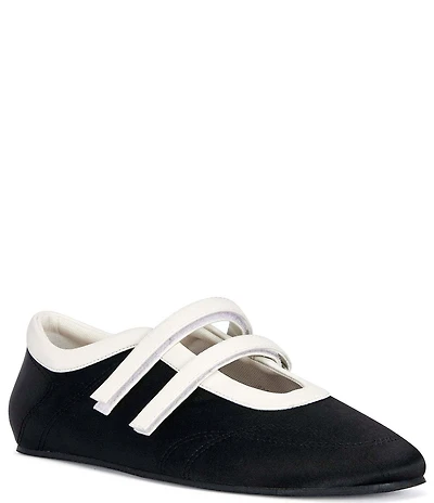 Azalea Wang Randilyn Double Strap Mary Jane Flats