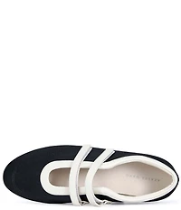 Azalea Wang Randilyn Double Strap Mary Jane Flats