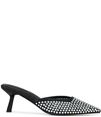 Azalea Wang Reanna Rhinestone Studded Dress Mules