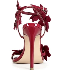 Azalea Wang Romi Rhinestone Flower Dress Sandals