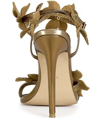 Azalea Wang Romi Rhinestone Flower Dress Sandals