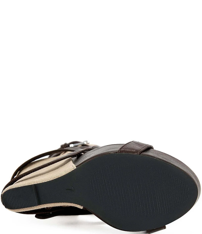 Azalea Wang Rothko Canvas Wraparound Straps Sandal Booties