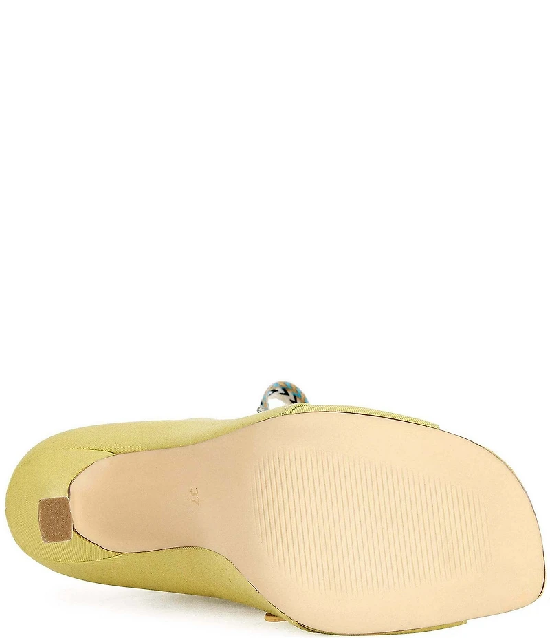 Azalea Wang Rovea Lace Up Peep Toe Booties