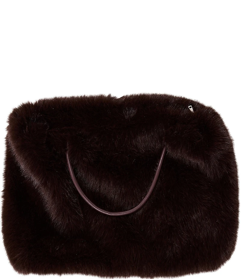 Azalea Wang Roxana Faux Fur Tote Bag