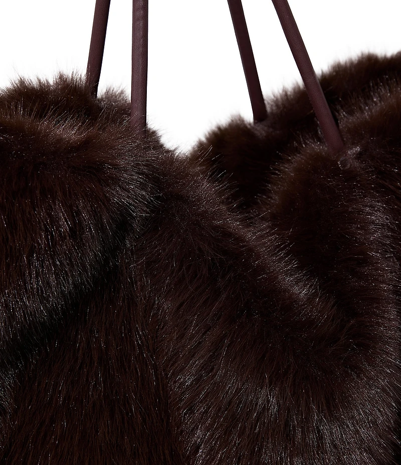 Azalea Wang Roxana Faux Fur Tote Bag