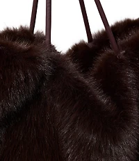 Azalea Wang Roxana Faux Fur Tote Bag